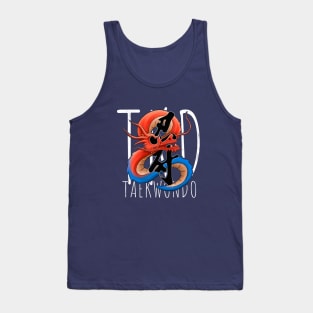 TKD Korean Dragon Yin & Yang Taegeuk Taekwondo Perseverance Tank Top